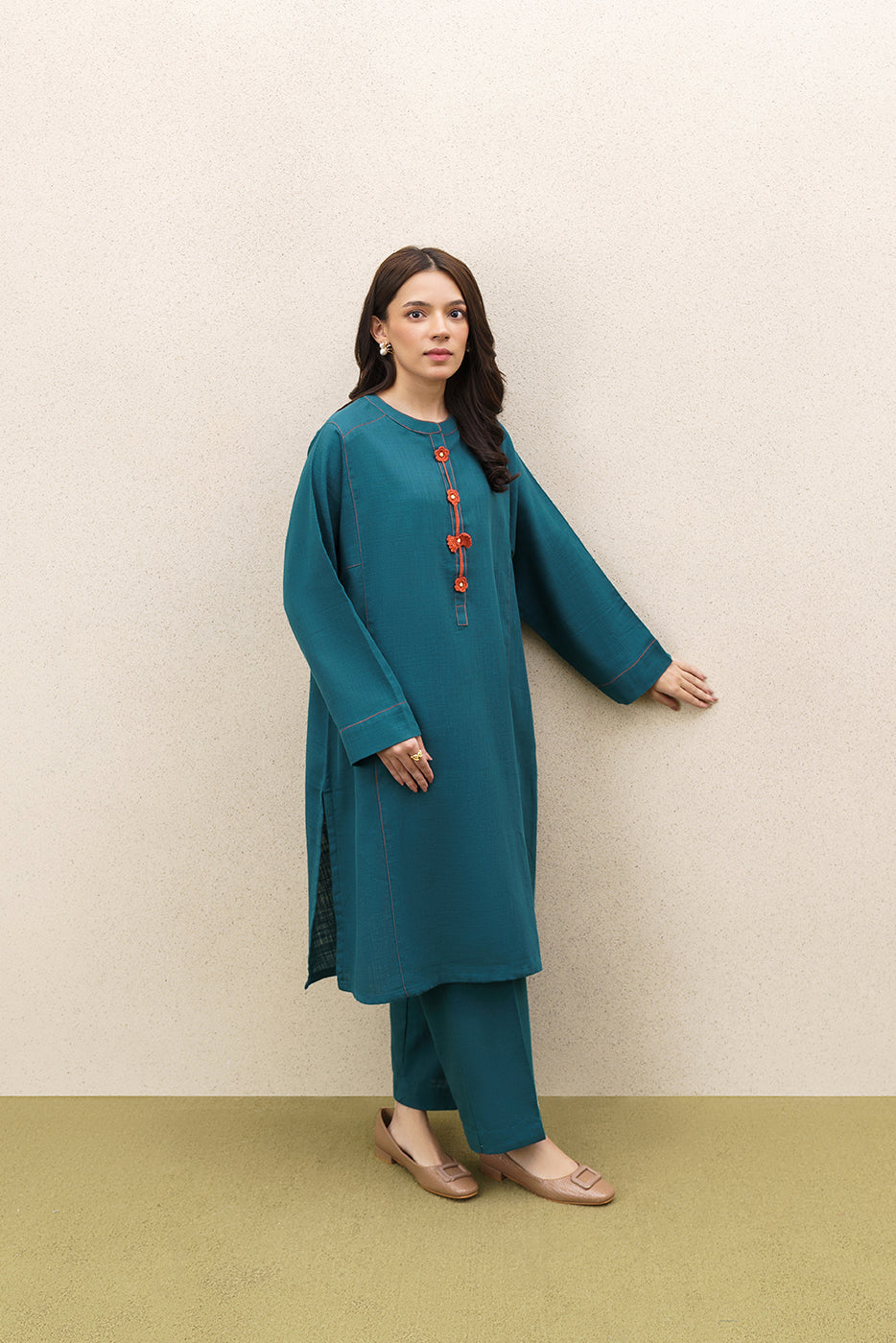 2 PIECE SOLID TWILL SUIT (PRET)