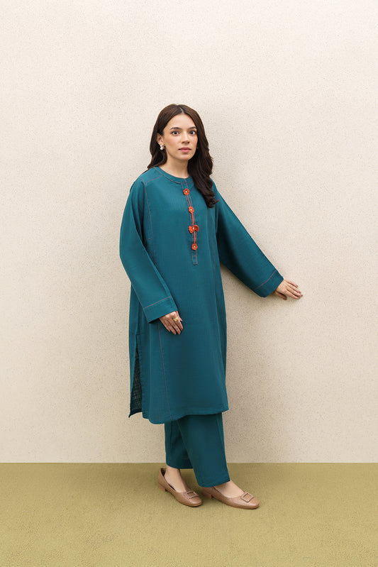 2 PIECE SOLID TWILL SUIT (PRET)