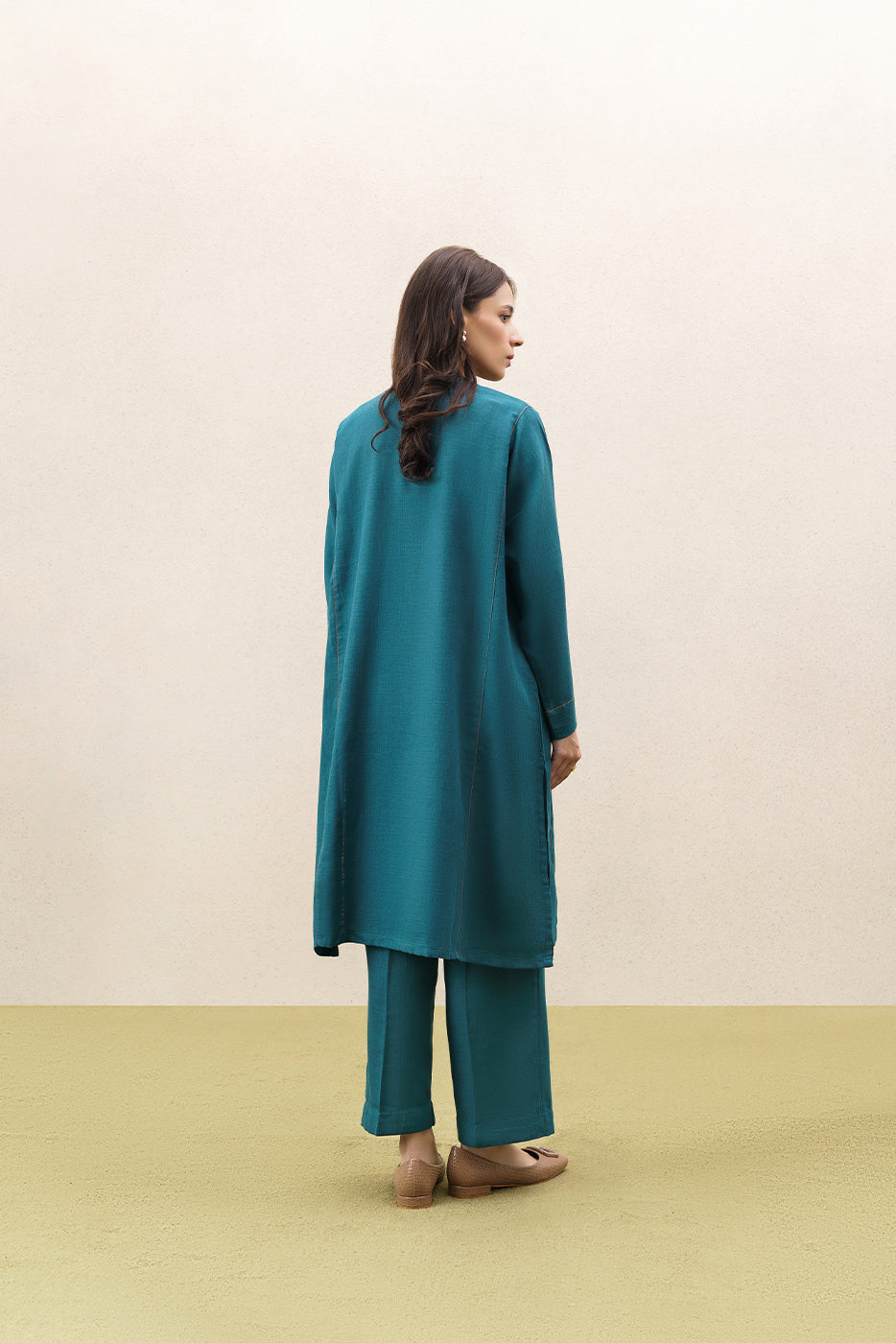 2 PIECE SOLID TWILL SUIT (PRET)