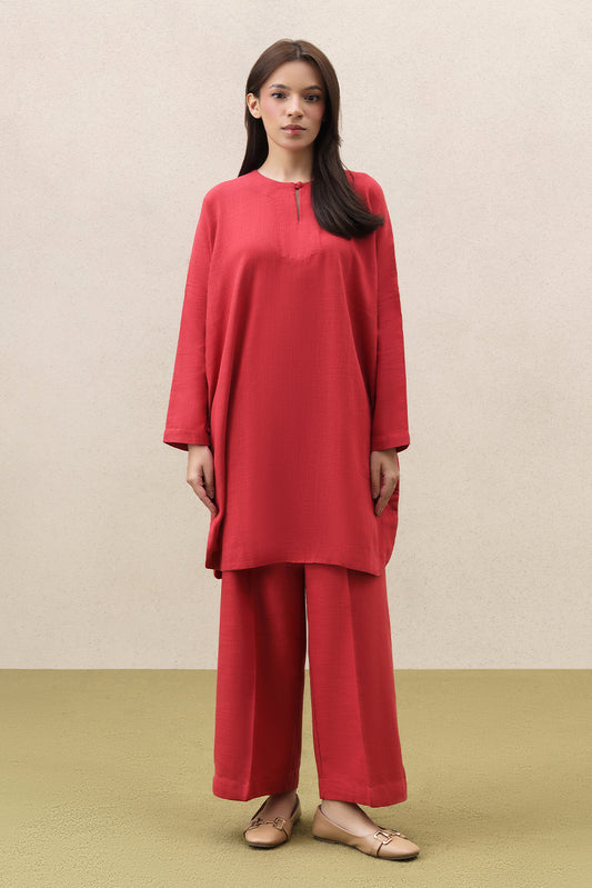 2 PIECE SOLID TWILL SUIT (PRET)