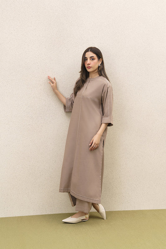 2 PIECE SOLID TWILL SUIT (PRET)