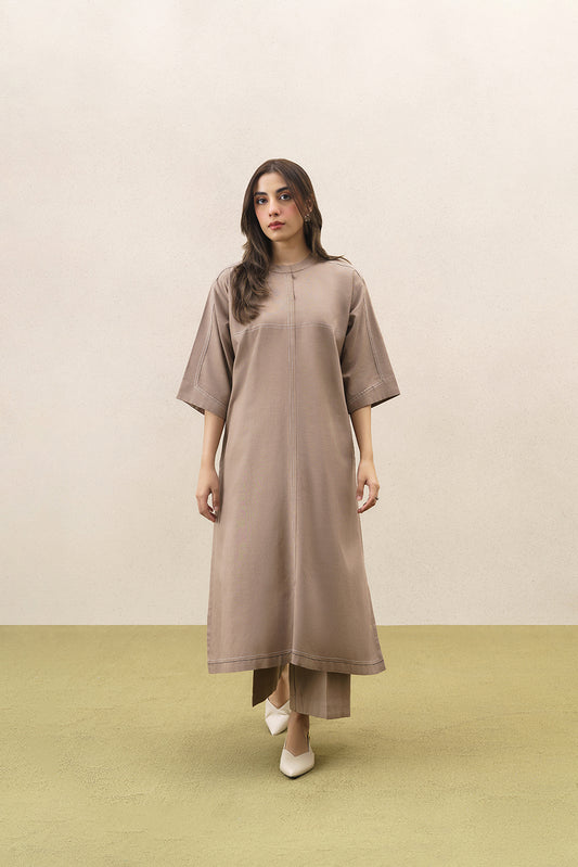 2 PIECE SOLID TWILL SUIT (PRET)