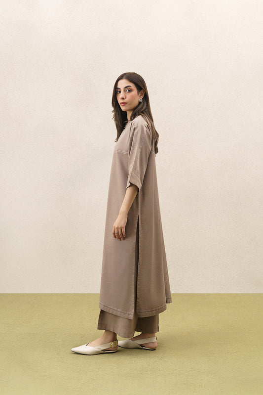 2 PIECE SOLID TWILL SUIT (PRET)
