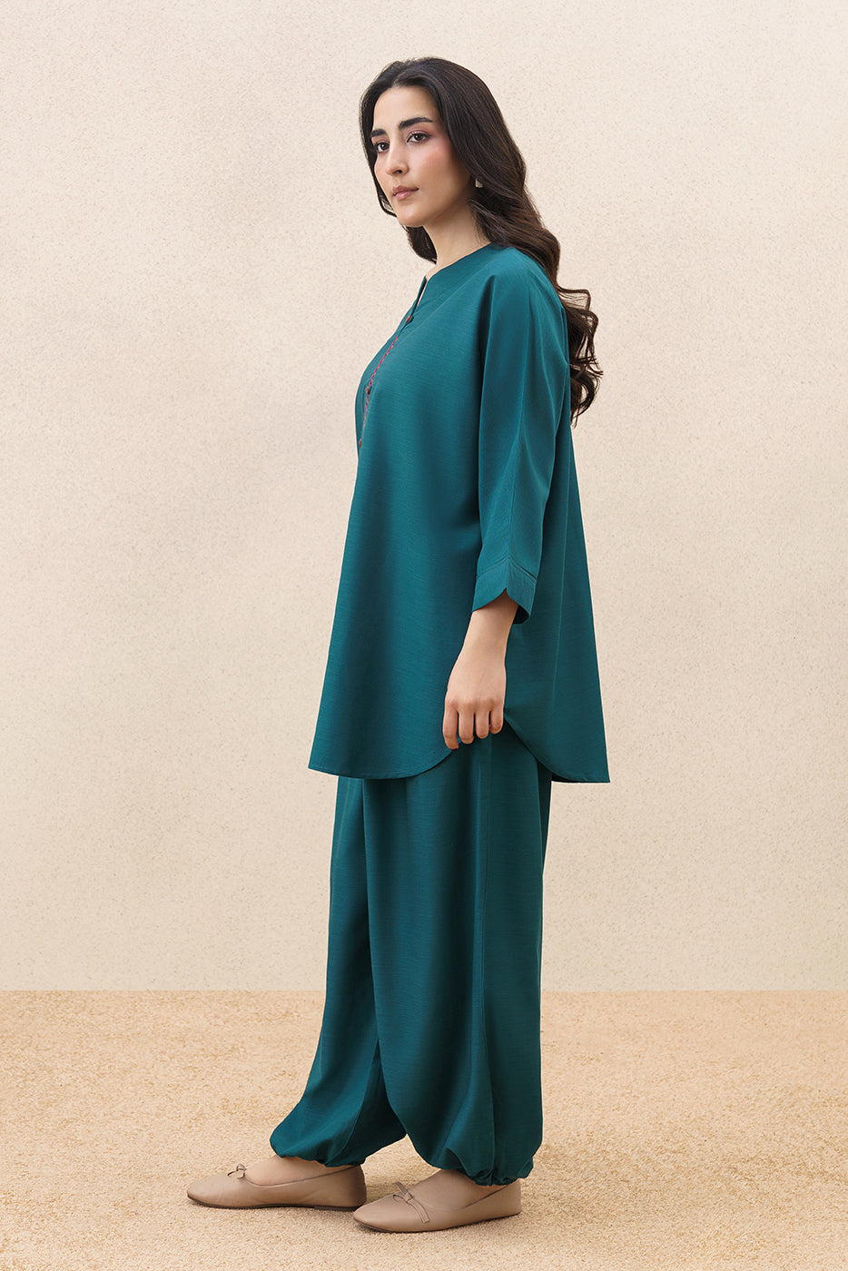 2 PIECE SOLID TWILL SUIT (PRET)