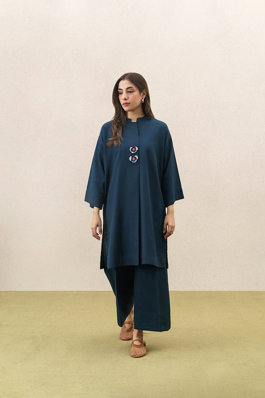2 PIECE SOLID TWILL SUIT (PRET)