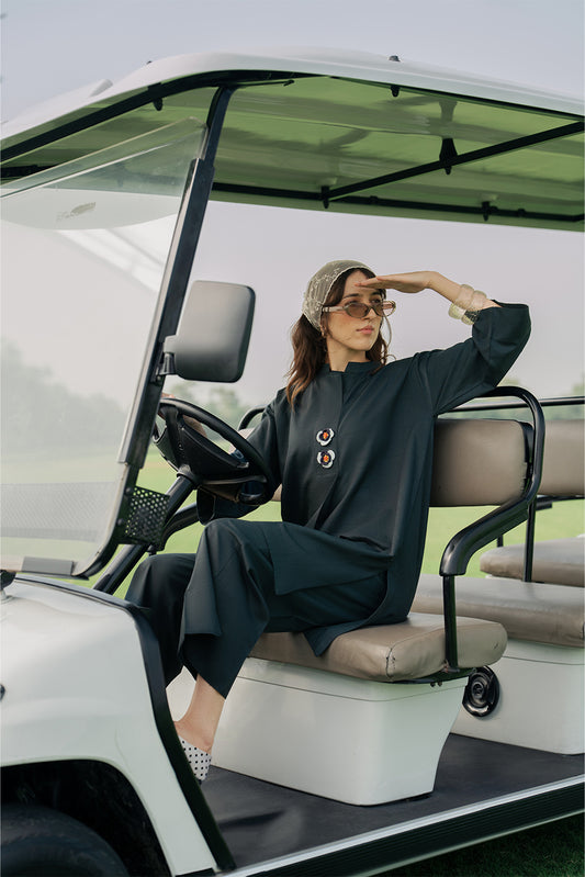 2 PIECE SOLID TWILL SUIT (PRET)
