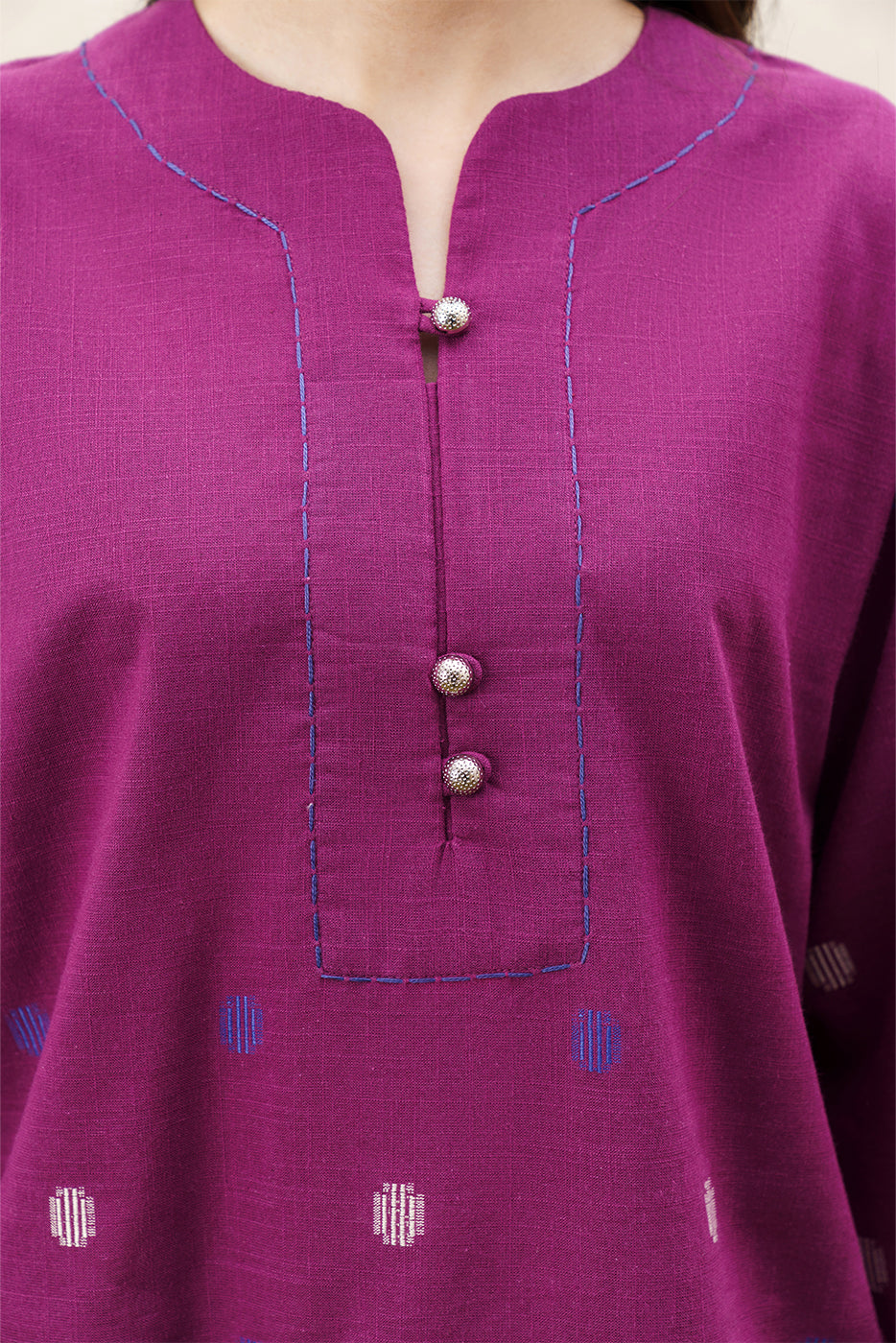 2 PIECE SOLID JACQUARD SUIT (PRET)