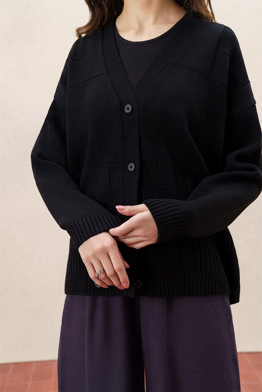 MULTI KNIT CARDIGAN