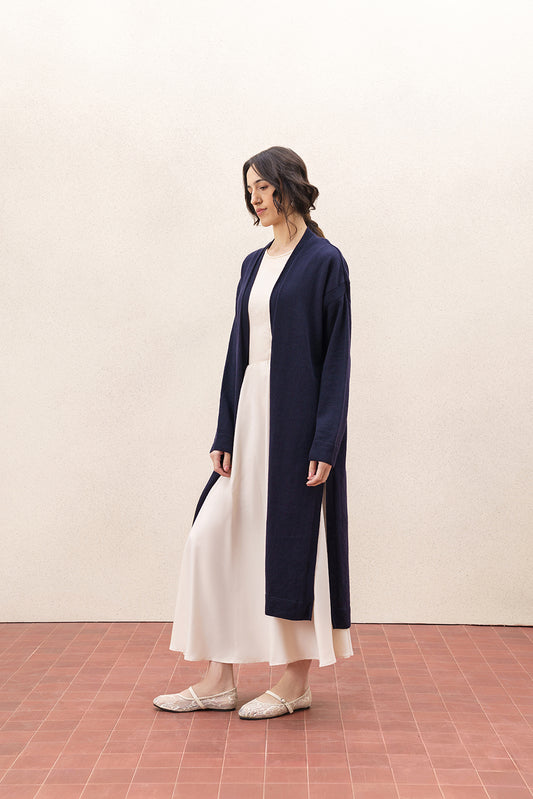 FINE KNIT LONG SHRUG