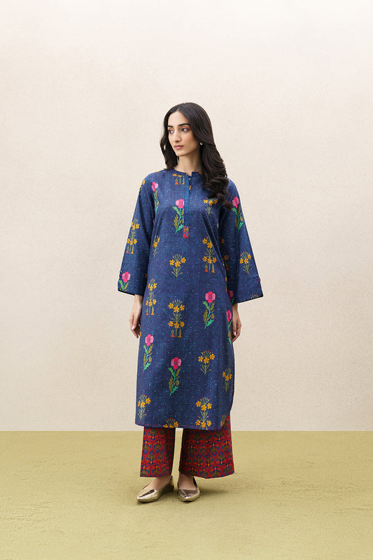 2 PIECE PRINTED DORIA DOBBY SUIT (PRET)