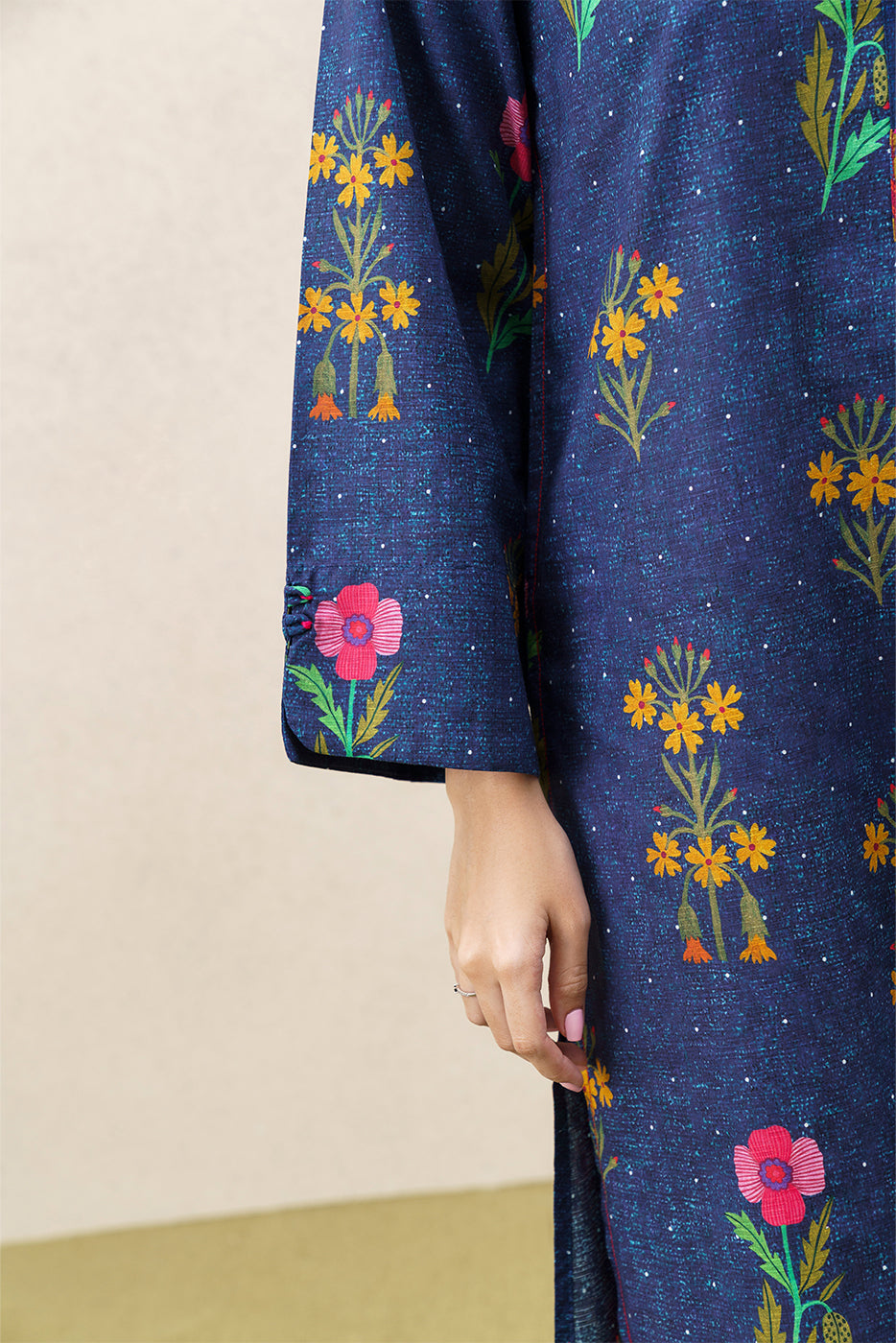 2 PIECE PRINTED DORIA DOBBY SUIT (PRET)