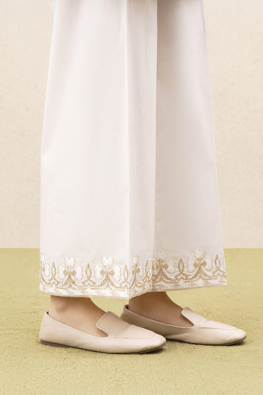 EMBROIDERED CULOTTE PANTS