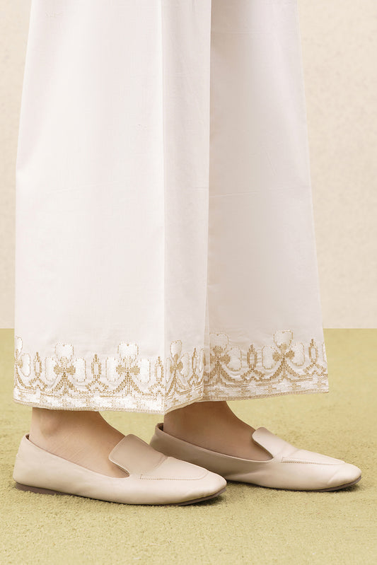 EMBROIDERED CULOTTE PANTS