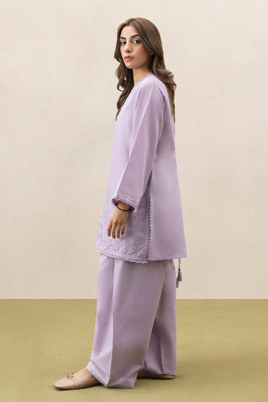 2 PIECE EMBROIDERED KHADDAR SUIT-CRISP WINTER (UNSTITCHED)