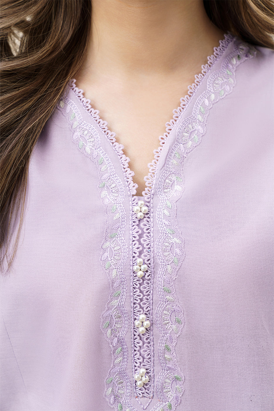 2 PIECE EMBROIDERED KHADDAR SUIT-CRISP WINTER (UNSTITCHED)