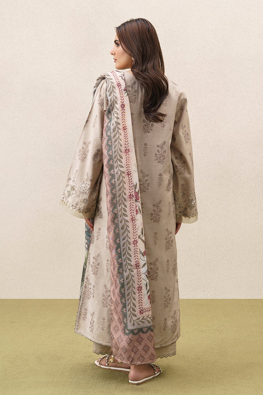 3 PIECE EMBROIDERED YARN DYED JACQUARD SUIT-AURELIA (UNSTITCHED)