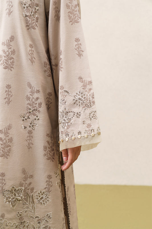 3 PIECE EMBROIDERED YARN DYED JACQUARD SUIT-AURELIA (UNSTITCHED)
