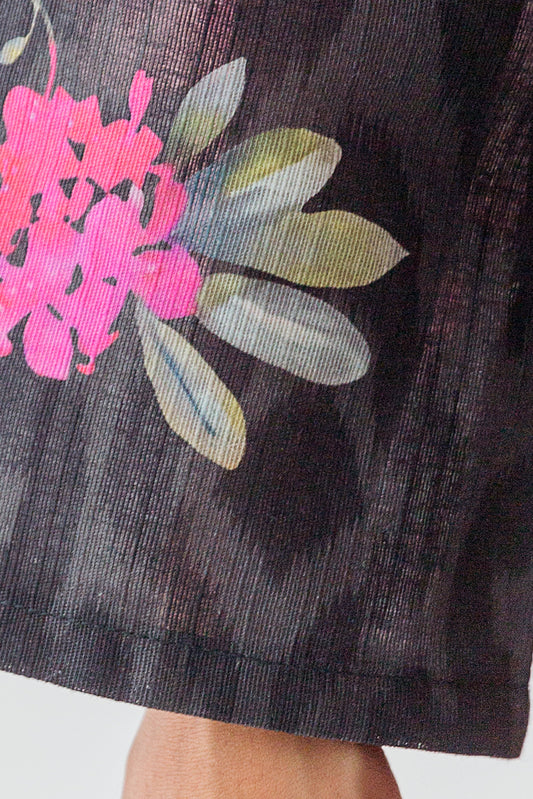 1 PIECE - PRINTED KHADDAR SHIRT - ENCHANTING BOUQUET (UNSTITCHED)