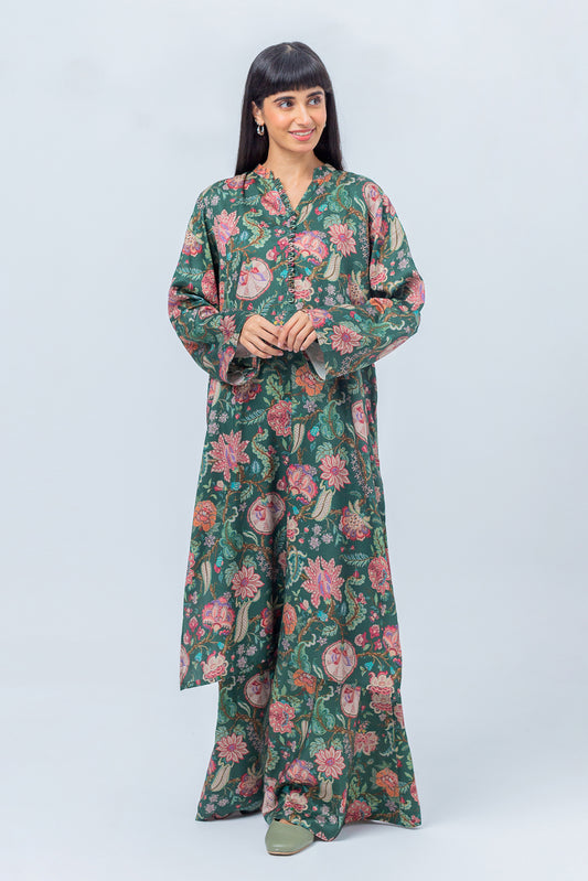 2 PIECE - PRINTED LINEN SUIT - TIMBER BLOOM (UNSTITCHED)