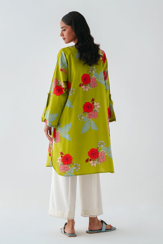 PRINTED CAMBRIC SHIRT (PRET)