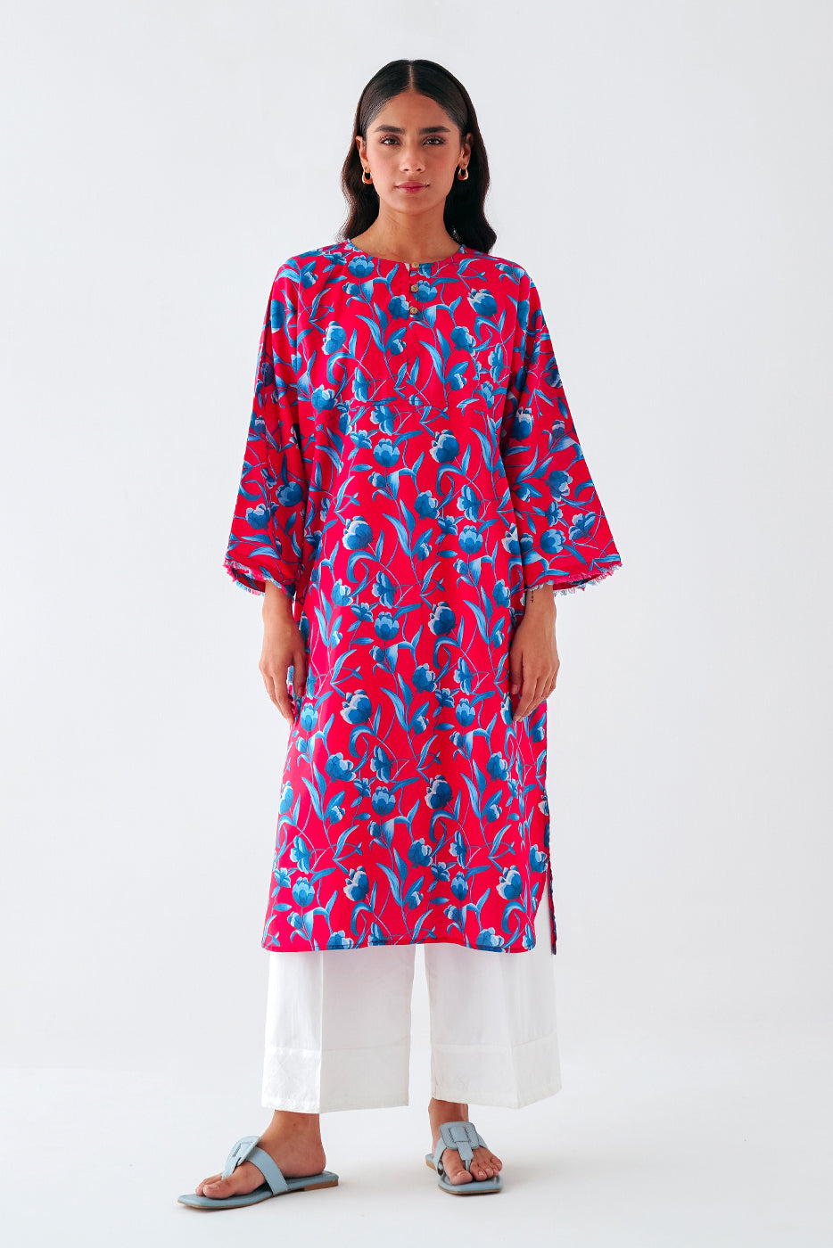 PRINTED CAMBRIC SHIRT (PRET)