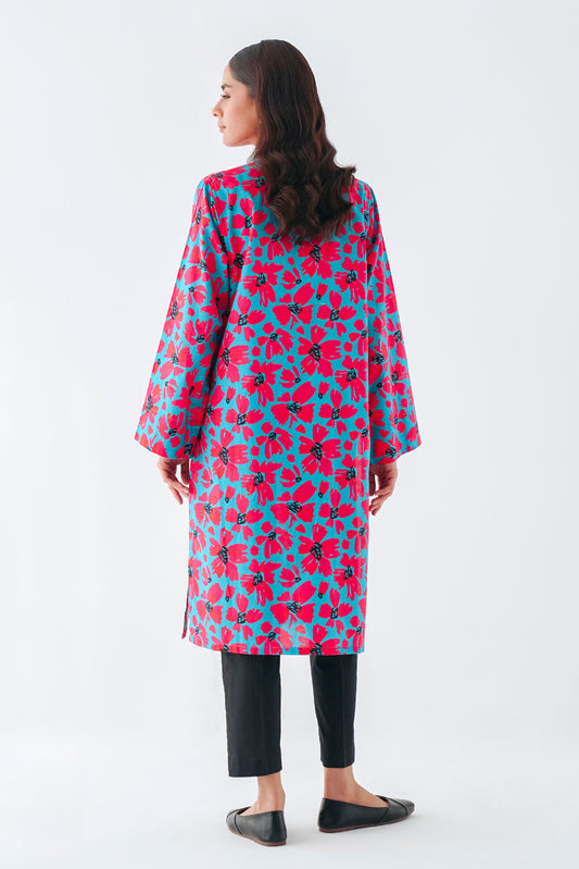 PRINTED CAMBRIC SHIRT (PRET)