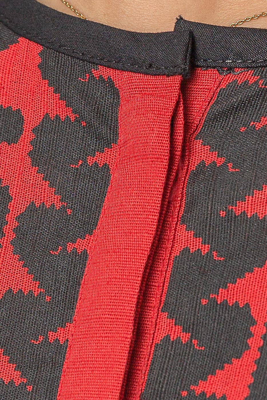 PRINTED SLUB KHADDAR SHIRT (PRET)