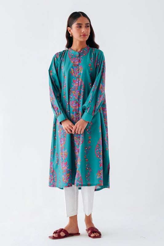 PRINTED CAMBRIC SHIRT (PRET)