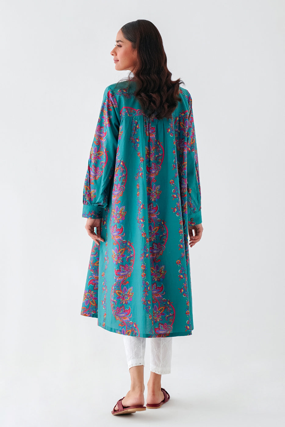 PRINTED CAMBRIC SHIRT (PRET)