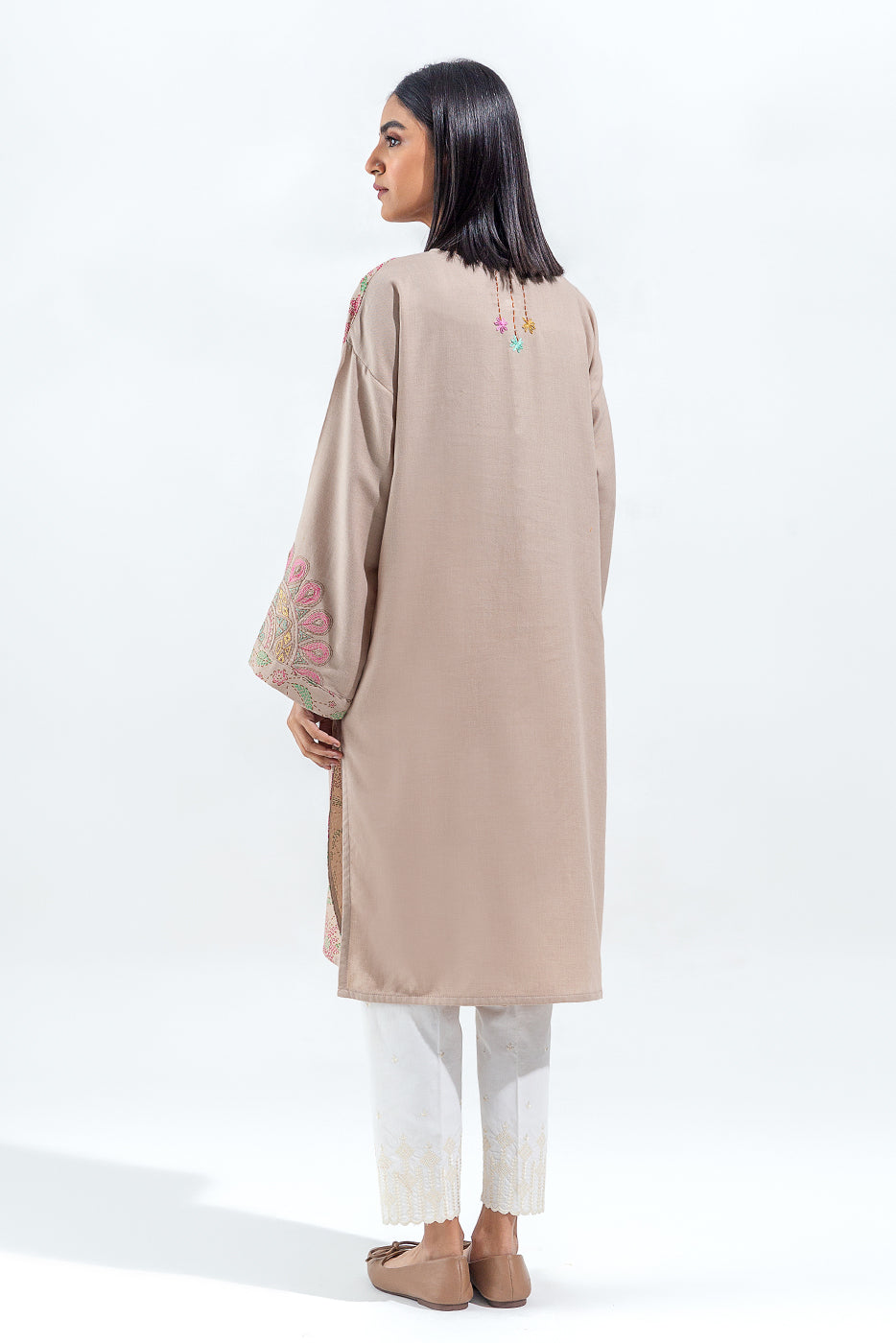 EMBROIDERED TWILL SHIRT(PRET)