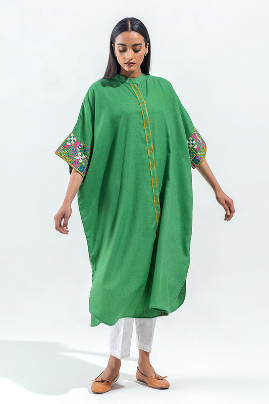 EMBROIDERED TWILL SHIRT (PRET)