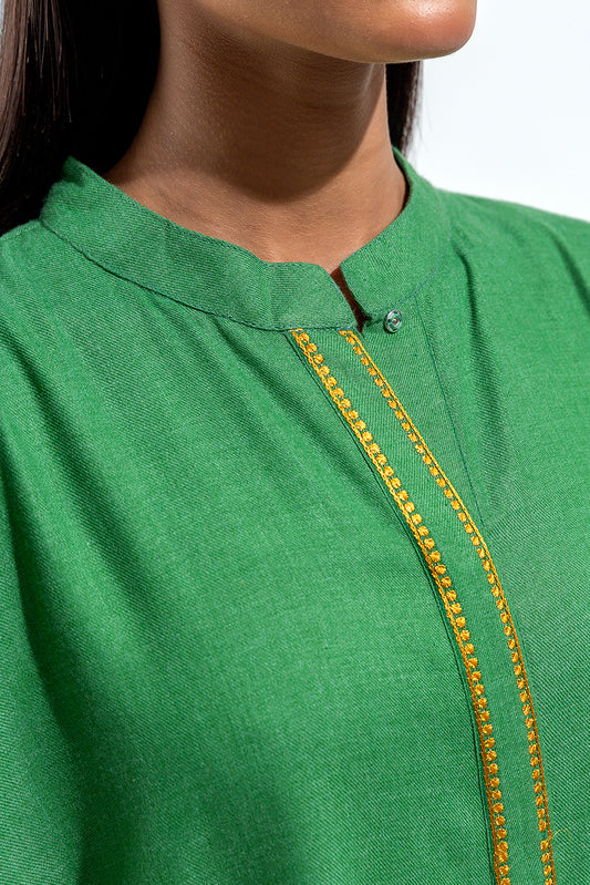 EMBROIDERED TWILL SHIRT (PRET)