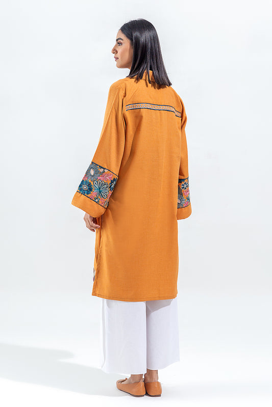 EMBROIDERED TWILL SHIRT(PRET)