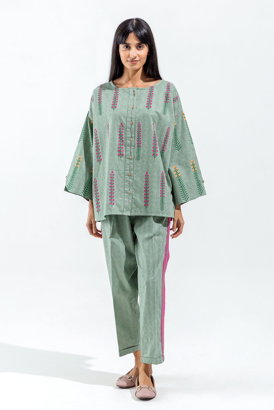 SELF JACQUARD TOP (PRET)