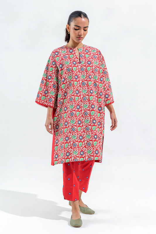 PRINTED SELF JACQUARD SHIRT (PRET)