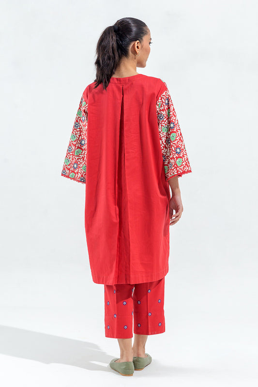 PRINTED SELF JACQUARD SHIRT (PRET)