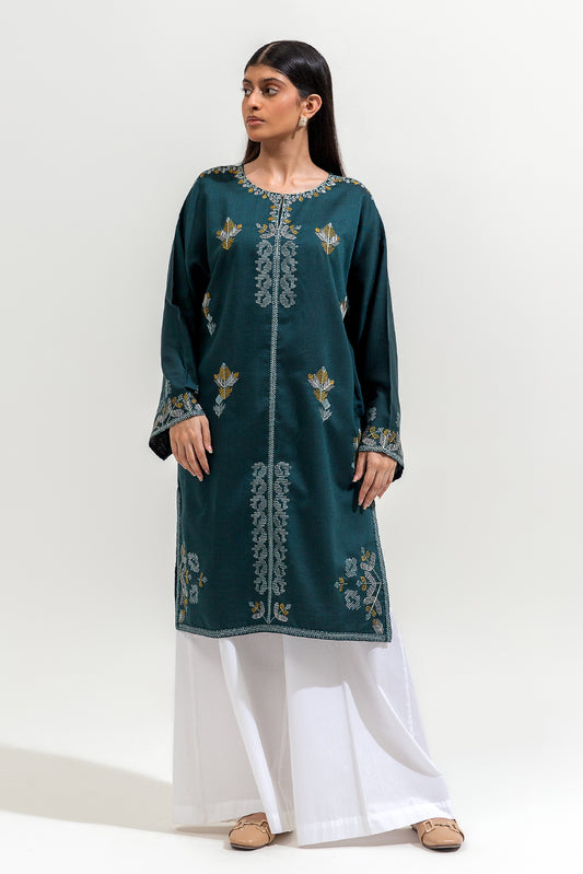 EMBROIDERED LAWN SHIRT (PRET)