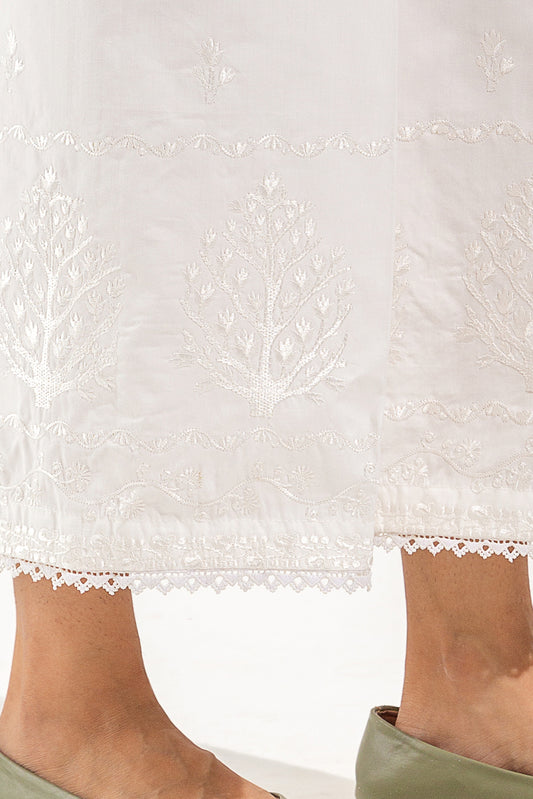 EMBROIDERED SLACK PANTS