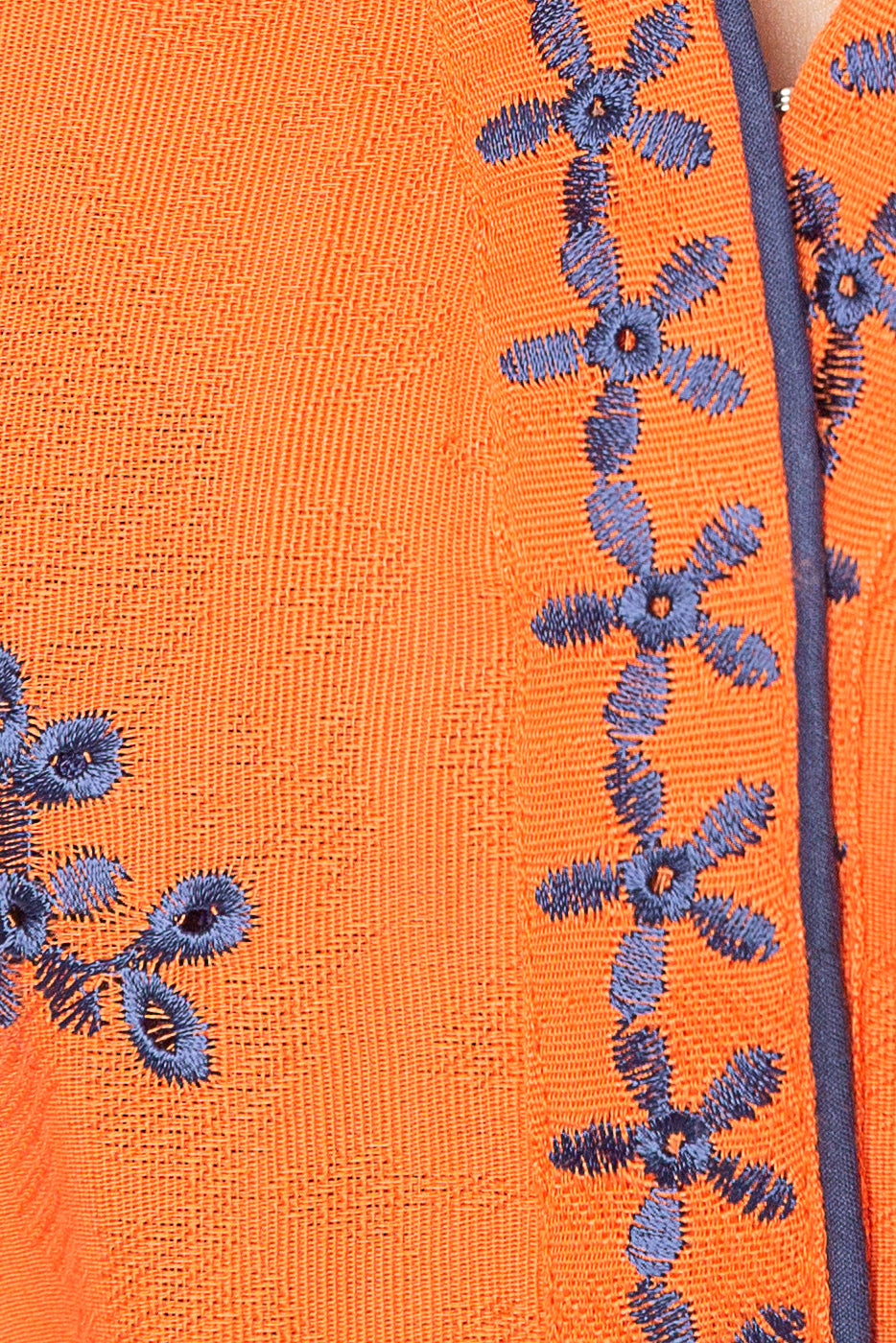 EMBROIDERED KHADDAR JACQUARD SHIRT (PRET)