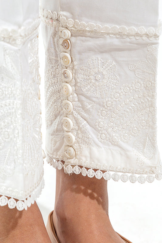 EMBROIDERED STRAIGHT PANTS