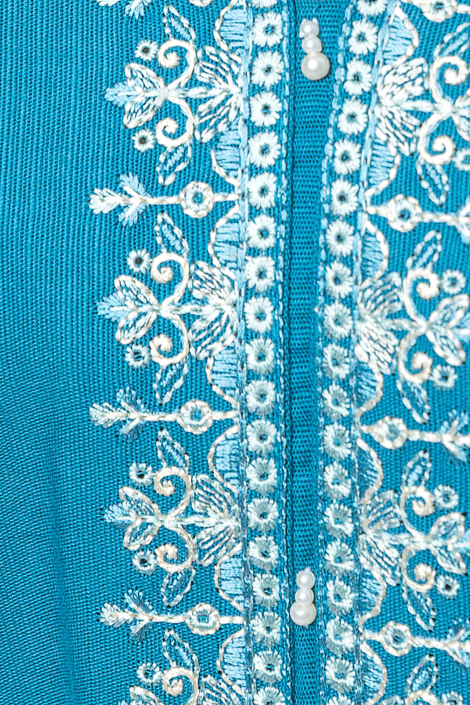 EMBROIDERED KHADDAR SHIRT (PRET)