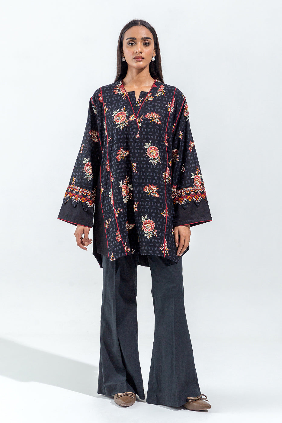 BASIC KHADDAR SHIRT (PRET)