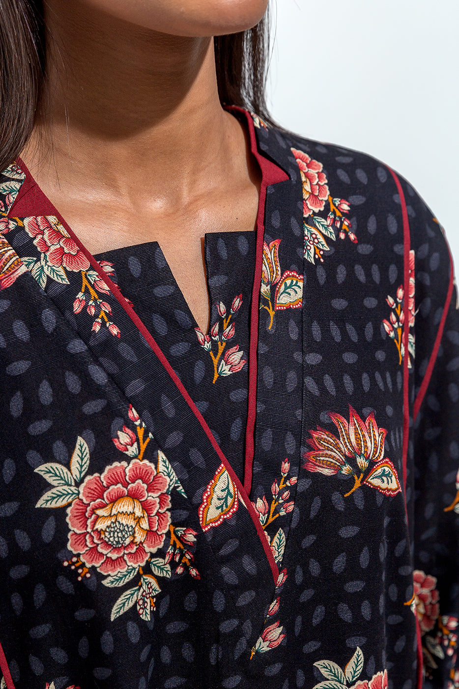 BASIC KHADDAR SHIRT (PRET)