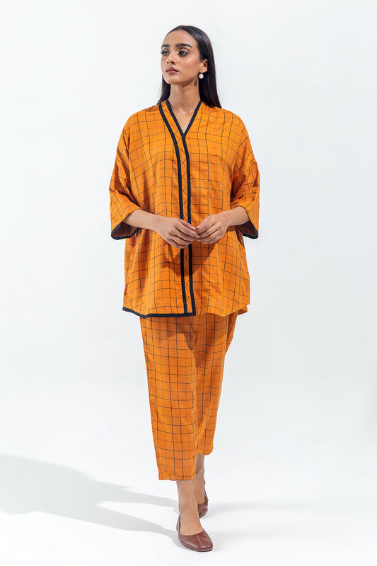 2 PIECE YARN DYED SUIT (PRET)