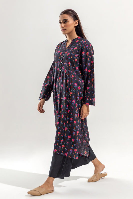 PRINTED KHADDAR SHIRT (PRET)