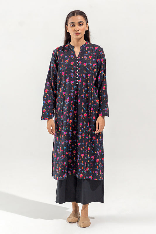 PRINTED KHADDAR SHIRT (PRET)