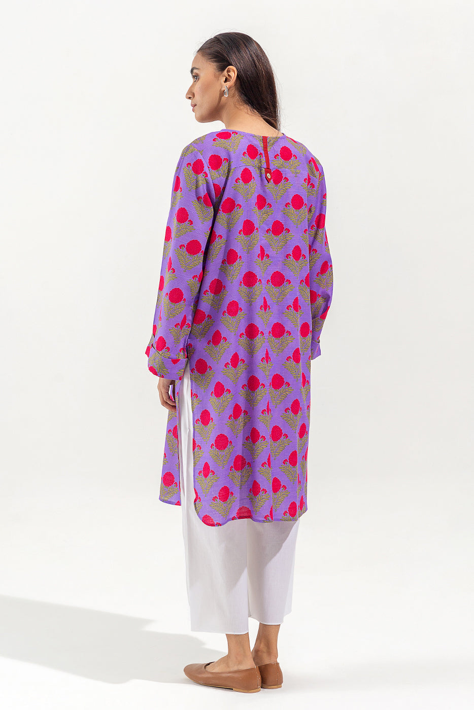 PRINTED KHADDAR SHIRT (PRET)