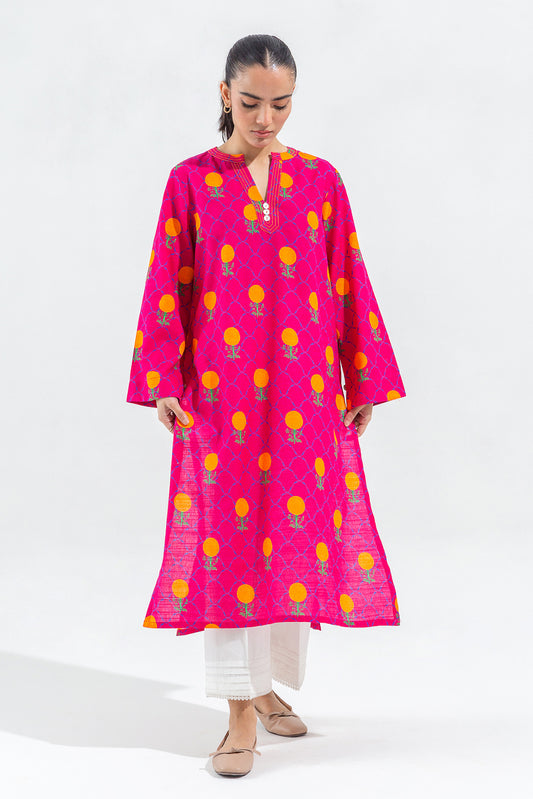 PRINTED PRINTED KHADDAR SHIRT (PRET)