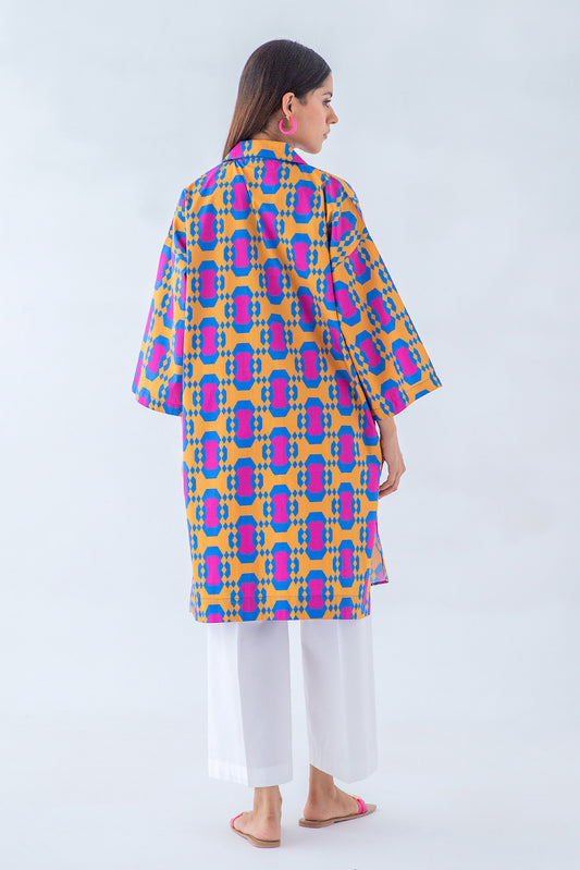 PRINTED POPLIN SHIRT (PRET)