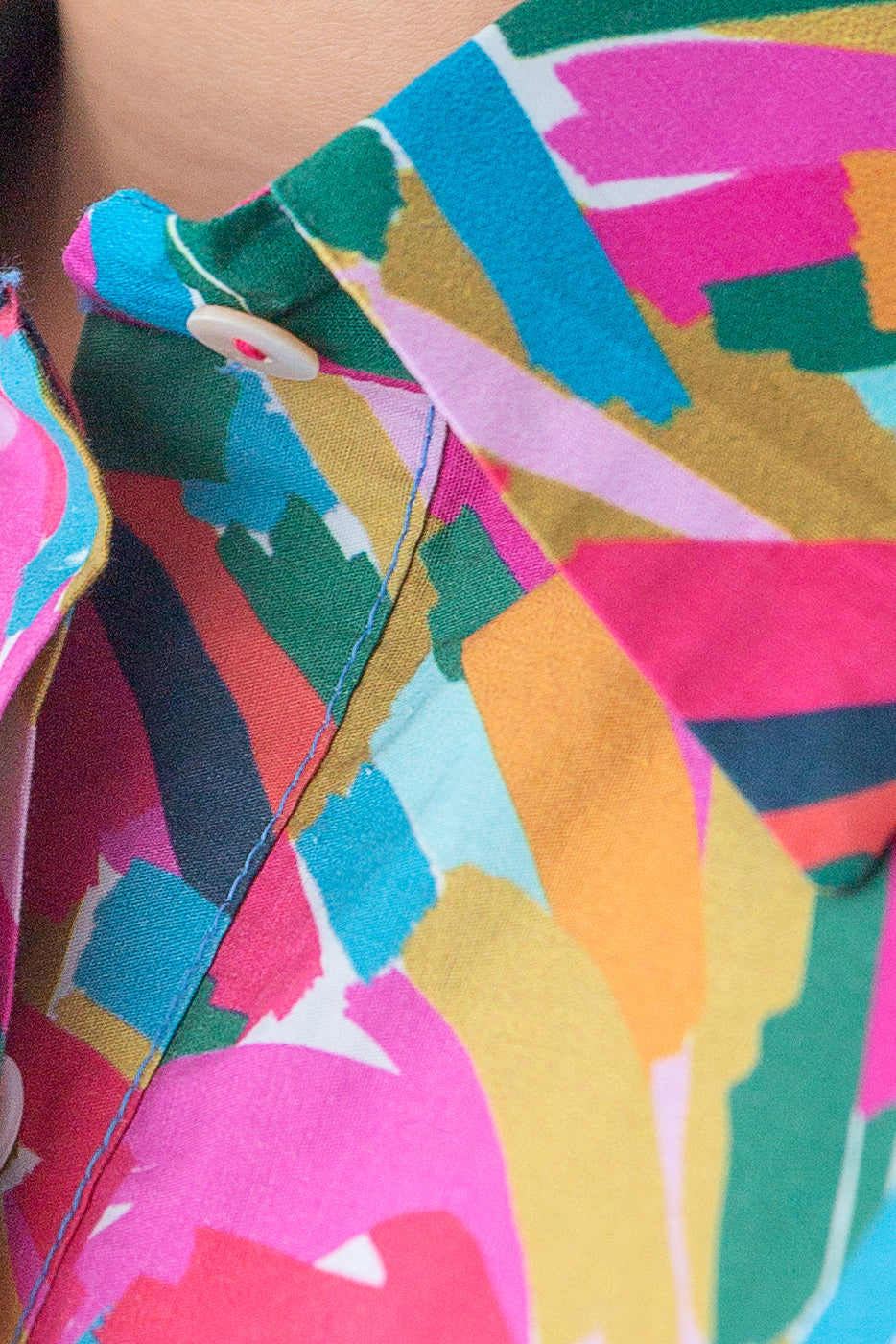 PRINTED POPLIN SHIRT (PRET)
